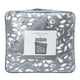 thumbnail image 4 of Cobertor Jacquard King Hojas Gris, 4 of 4