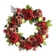 thumbnail image 1 of Guirnalda De La Puerta Delantera Flor De Peonía Guirnaldas De Flores Falsas Para La Decoración Del Jardín De La Pared Rojo 40 Cm, 1 of 3