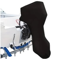 Xusx111 - Cubiertas De Motor Fuera De Bordo, Cubierta Completa Remolqable Del Motor Del Barco Impermeable Tela Oxford Pesada Con Cremallera, Se Adapta A Motores De 60-100Hp