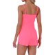 thumbnail image 3 of INSPIRE CHIC Conjunto de Pijama para Mujer de Punto Acanalado Cami Sin Mangas con Cuello Cuadrado y Pantalones Cortos con Abertura Ropa de Dormir Conjuntos de Salón L Rosa Rosa, 3 of 6