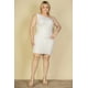 thumbnail image 2 of Vestido Mini Ajustado con un Solo Hombro y Tejido de Burbujas de Talla Grande, 2 of 5