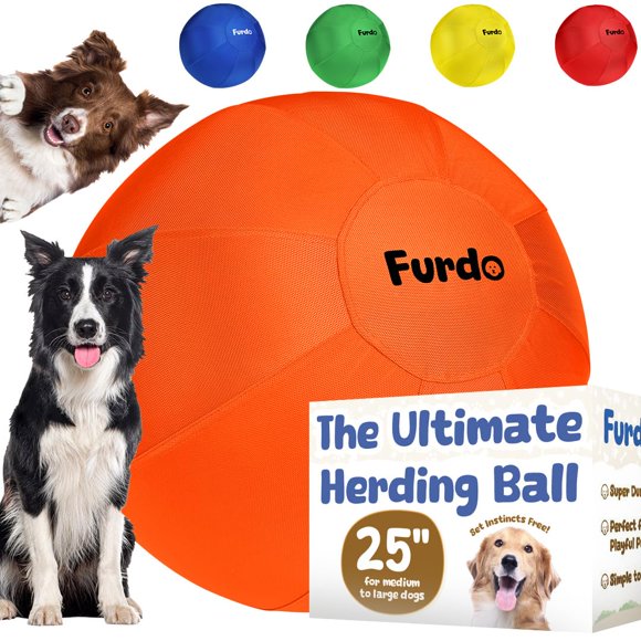 Pelota de Pastoreo Furdo 61 cm Naranja para Perro