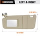 thumbnail image 5 of Visera Aeagle para Toyota Camry 2007-2011 Beige con Luz, 5 of 7