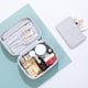 thumbnail image 5 of Bolsa de cosméticos sencilla, portátil, de almacenamiento multifunción, hecha con patrón de oveja., 5 of 7