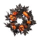 thumbnail image 3 of Corona De Halloween Redonda Para Puerta Delantera Con Cinta De 16.0 In Para Manto De Ventana De Casa, 3 of 5