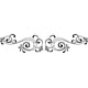 thumbnail image 1 of Decomural Symmetrical Swirl Headboard WS-18394, 1 of 2