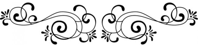 Rienda Libre Graphics - Decomural Symmetrical Swirl Headboard Ws-18394