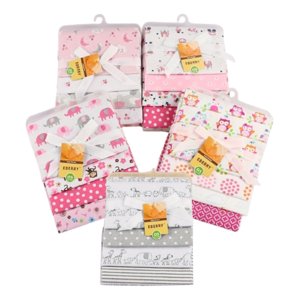 Genérico - Set Mantas Pañales De Tela Tutos Tela Estampados Bebe Lau