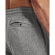 thumbnail image 3 of Pantalones Under Armour Rival Fleece para hombre, talla XL, gris/blanco, 3 of 5