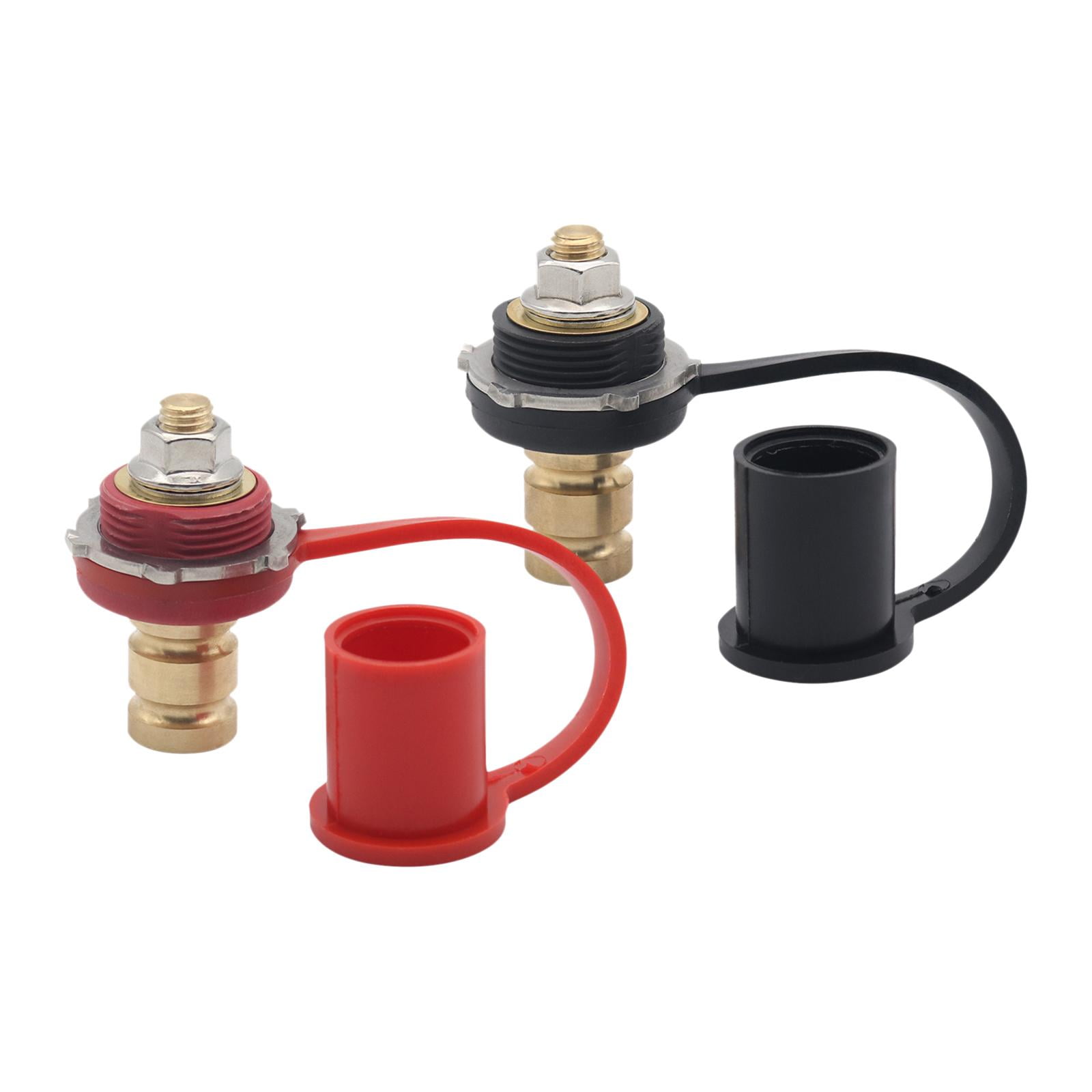 Bothyi - 2 Postes De Cargador De Batería De 250a, Postes De Salto De Batería Para Auto Utv Atv