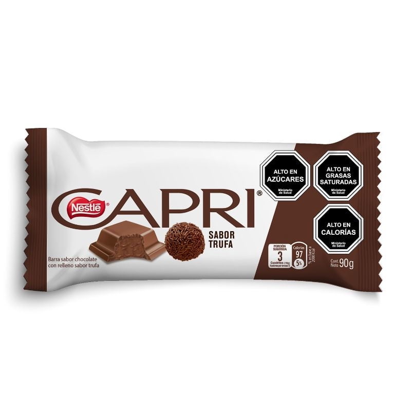 Chocolate Relleno Trufa 90 g Capri