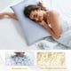 thumbnail image 2 of Pillows Love Attitude, espuma viscoelástica triturada, tamaño king, juego de 2, 2 of 7