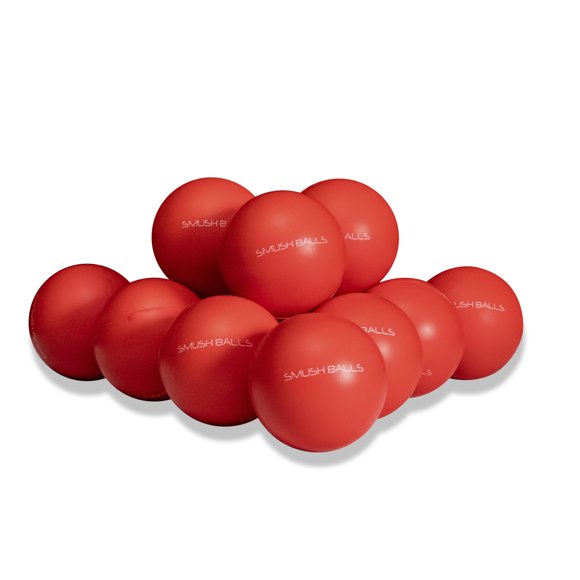 Bolas SMUSH BALLS de béisbol – 36 unidades rojas para entrenamiento