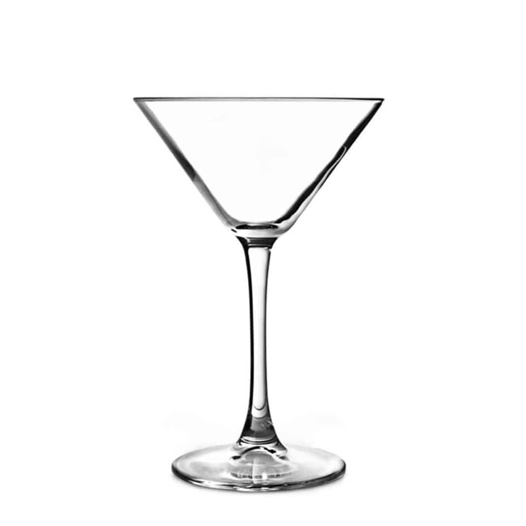 Imahe - Set De 6 Copa Martini Vidrio 230cc Línea Enoteca