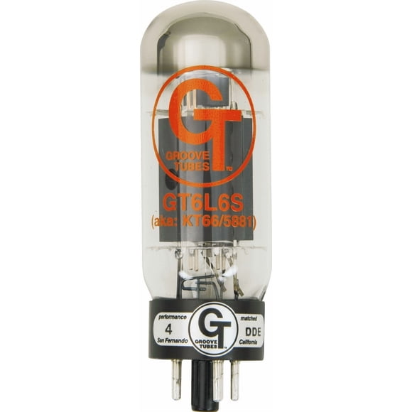 Tubos Quartet Tubes Groove Tubes GT-6L6-S Medium para amplificador
