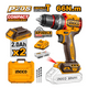 thumbnail image 1 of Taladro Atornillador Percutor De Impacto Inalámbrico 66nm 13mm + 2 Baterías 2ah + Cargador Rápido, 1 of 6