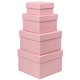 thumbnail image 1 of Caja de regalo Briful Pink Square, juego de 4 cajas de regalo, 1 of 7
