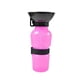 thumbnail image 1 of Bebedero Botella Portatil Agua Para Perros 500ml Rosa, 1 of 5
