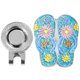thumbnail image 5 of Clip Para Sombrero De Golf Con Marcador De Pelota De Golf Magnético Desmontable Estilo Zapatilla Azul, 5 of 5