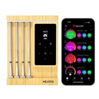 Termómetro Para Carne Meater Pro Xl Inalámbrico Wifi 4 Sondas
