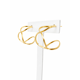 thumbnail image 4 of Aros Bold Essence con Baño de Oro 18K., 4 of 5