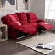 thumbnail image 1 of Bergere Perugia Reclinable 3 Cuerpos Tela Velvet Burdeo, 1 of 8