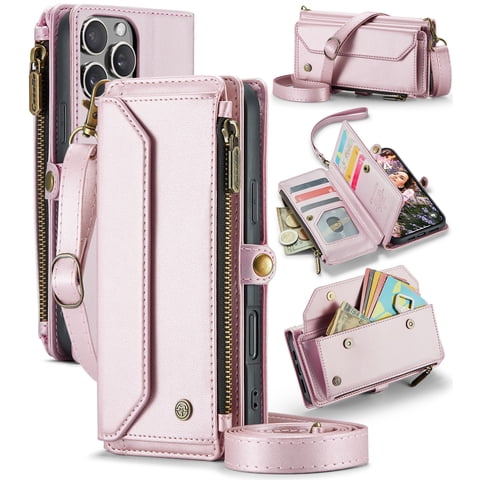 No Brand - Caseme Funda De Cuero Para Iphone 16 Pro Max 6.9""