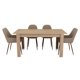 thumbnail image 4 of Juego De Comedor 4 Sillas Rovere - Café Claro, 4 of 8