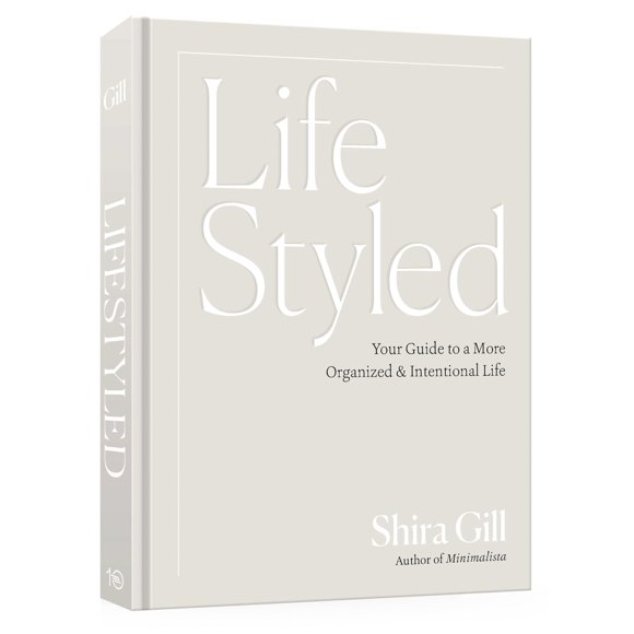 Libro LifeStyled de Ten Speed Press: Vida Organizada e Intencional
