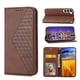 thumbnail image 1 of Funda Flip FOXDOCK para Samsung Galaxy S23 Plus , Estilo Billetera con Diseño Rombo, Correa de Mano y Soporte, Uso Diario, 1 of 6