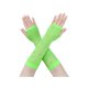 thumbnail image 1 of INSPIRE CHIC Guantes Largos de Malla Elástica con Diamantes de Imitación de los 80 para Mujer, Mangas de Red sin Dedos para Disfraz de Fiesta de Halloween, Baile, Color Verde, 1 of 6