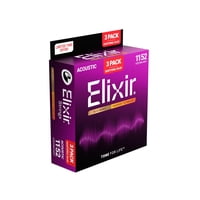 Cuerdas Para Guitarra Acústica Elixir Nanoweb Phosphor Bronze