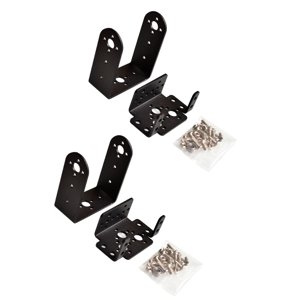 Magideal - Soporte De Montaje Servo De Aleación De Aluminio De Alto Rendimiento, Profesional Con Tornillo, Piezas De Repuesto Versátiles, Accesorios, Piezas De