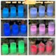 thumbnail image 4 of Juego de 3 velas LED Adoria Light Blue, 7,5 cm de diámetro, 4 of 6