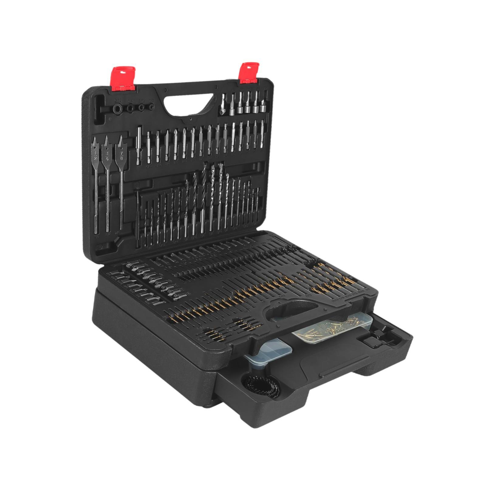 Magideal - Juego De Destornilladores De Taladro, Kit De Accesorios De Taladro Y Accionamiento, Broca De Impacto Portátil Resistente Para Mampostería, Mejoras Del