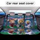 thumbnail image 5 of Zayu-theme Car Rear Seat Covers Back Elastic Flexible Car Seat Covers Decorative Fits Most Cars 120x59x76cm, 5 of 6