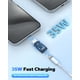 thumbnail image 4 of Adaptador MoKo Lightning hembra a USB C macho para iPhone negro, 4 of 8
