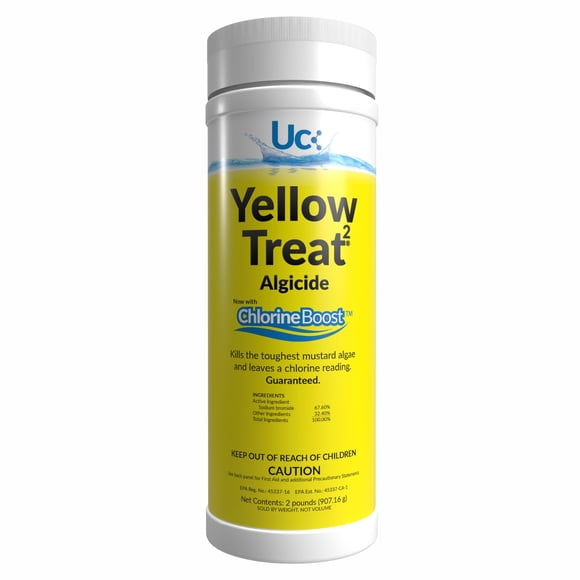 Algaicida United Chemical Yellow Treat 907 g para algas mostaza