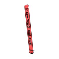 Magideal - Marcador De Superficie De Buceo Buoy Buinio De Buceo Smb Profesional Versátil De Buceo Versátiles Alta Visibilidad Para Bucear A Los Hombres Mujeres Rojo
