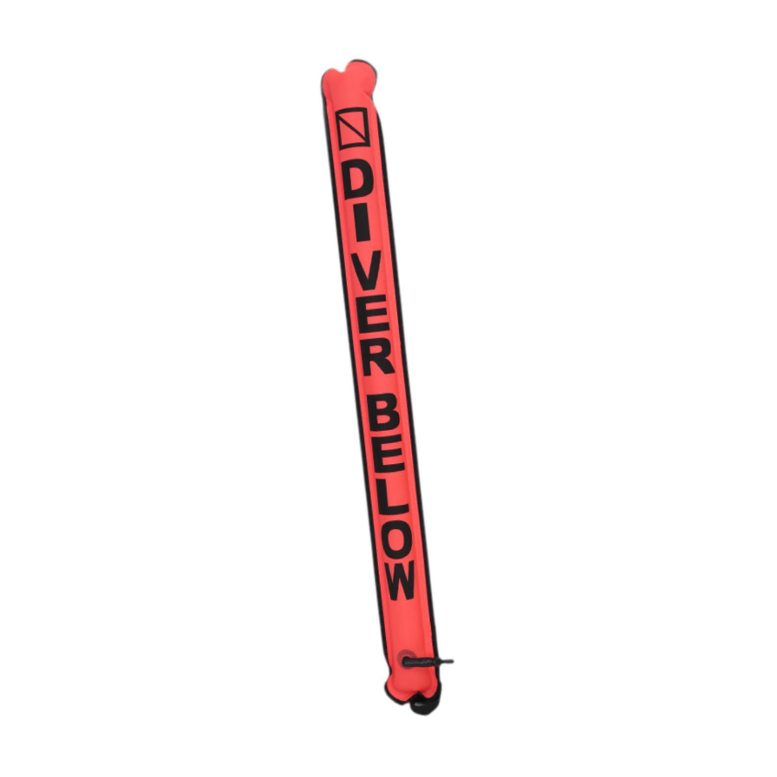 Magideal - Marcador De Superficie De Buceo Buoy Buinio De Buceo Smb Profesional Versátil De Buceo Versátiles Alta Visibilidad Para Bucear A Los Hombres Mujeres Rojo
