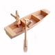 thumbnail image 1 of Modelo De Barco De Madera Estatuas De Madera Esculturas Figuras Decoraciones Marine Beach, 1 of 5