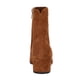 thumbnail image 3 of Bootie Nine West Maribu de gamuza color coñac para mujer con tacón de 4,5 cm, 3 of 6