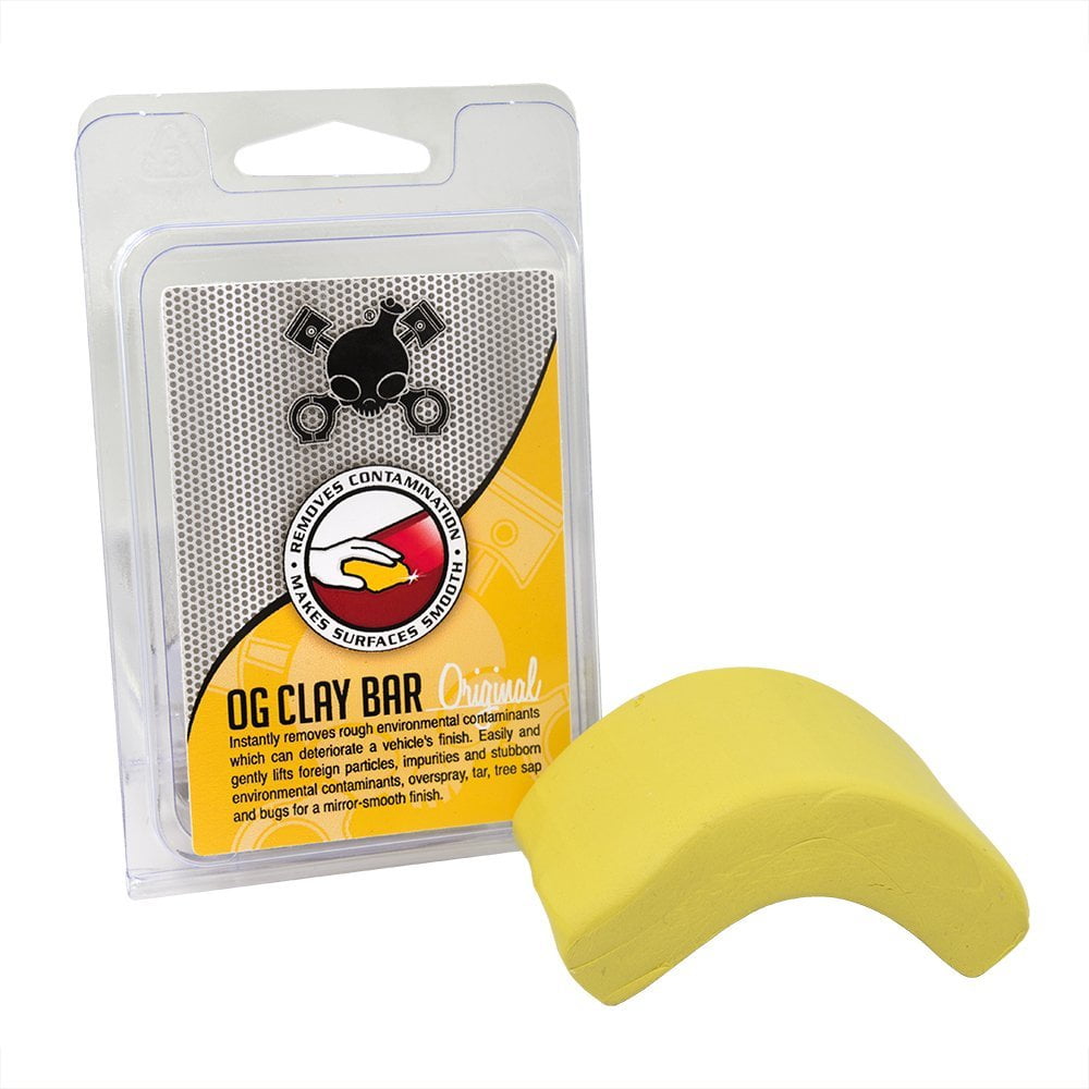Chemical Guys Barra De Arcilla Ligera Og Amarilla 100 G