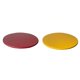 thumbnail image 5 of Tela De Cubierta De Mesa Montada Redonda Antideslizante Impermeable 120 Cm Amarillo + Vino Rojo, 5 of 5
