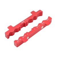 Magideal - Muqzi Buje De Horquilla Delantera De Bicicleta, Amortiguador De Suspensión De Bicicleta, Soporte De Mordaza Resistente Portátil, Abrazadera De Reparación De Rojo