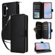 thumbnail image 2 of Funda Cartera con Cremallera y Correa para Samsung Galaxy A56 Soporte y Tarjetero Negro, 2 of 6