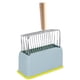 thumbnail image 1 of Pala de metal para arena de gatos con soporte, recogedor de excrementos de gatito de tamizado rápido, soporte para caja de arena de gatos, 1 of 5