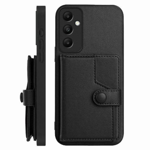 FOXDOCK Funda para SAMSUNG Galaxy A06 con Bloqueo RFID - Diseño Elegante con Cierre de Botón