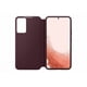 thumbnail image 3 of Funda Smart Clear View para Samsung S22+, color burdeos, 3 of 3