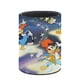 thumbnail image 3 of Pájaro Loco-theme Cylinder Pen Holder Pencil Organizer with Flannel Lining PVC Leather Material Cardboard Base for study work 10*8CM, 3 of 6